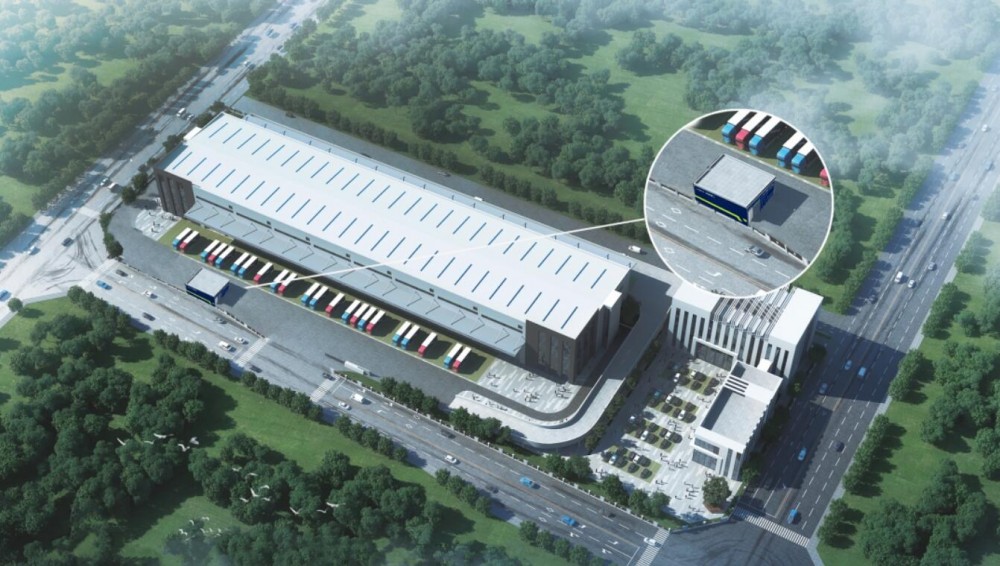 骐骥换电华东国际联运新城站开工！助力中欧班列绿色联运